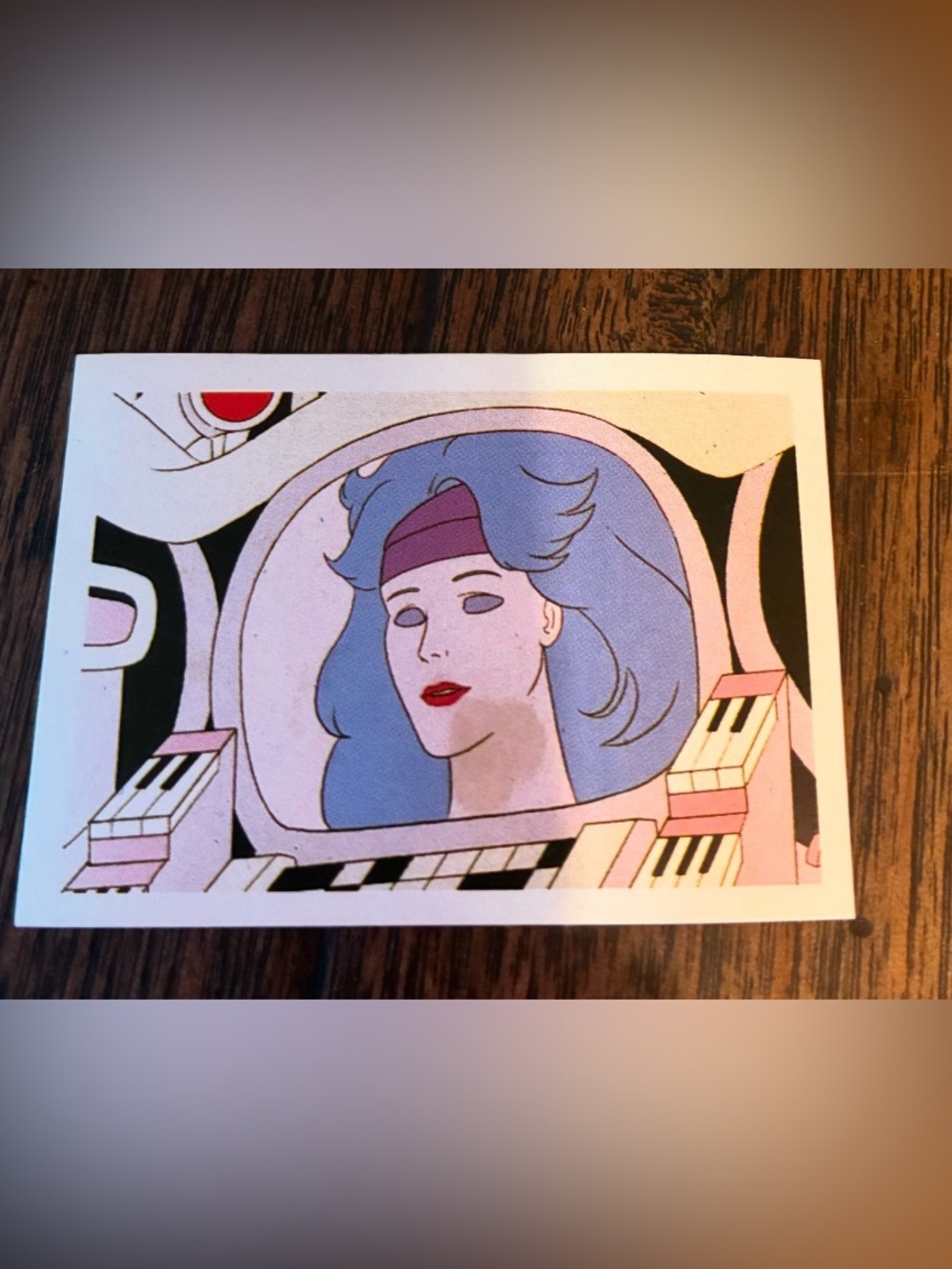 #2 Sticker Jem Sticker Collector Album / 1986